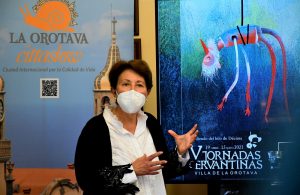Presidenta de la Asociación Cultural Alisios, Mariví Martínez